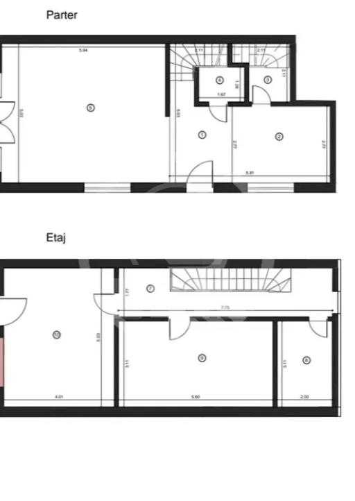 Rent Commercial space 6 Rooms CENTRAL-2